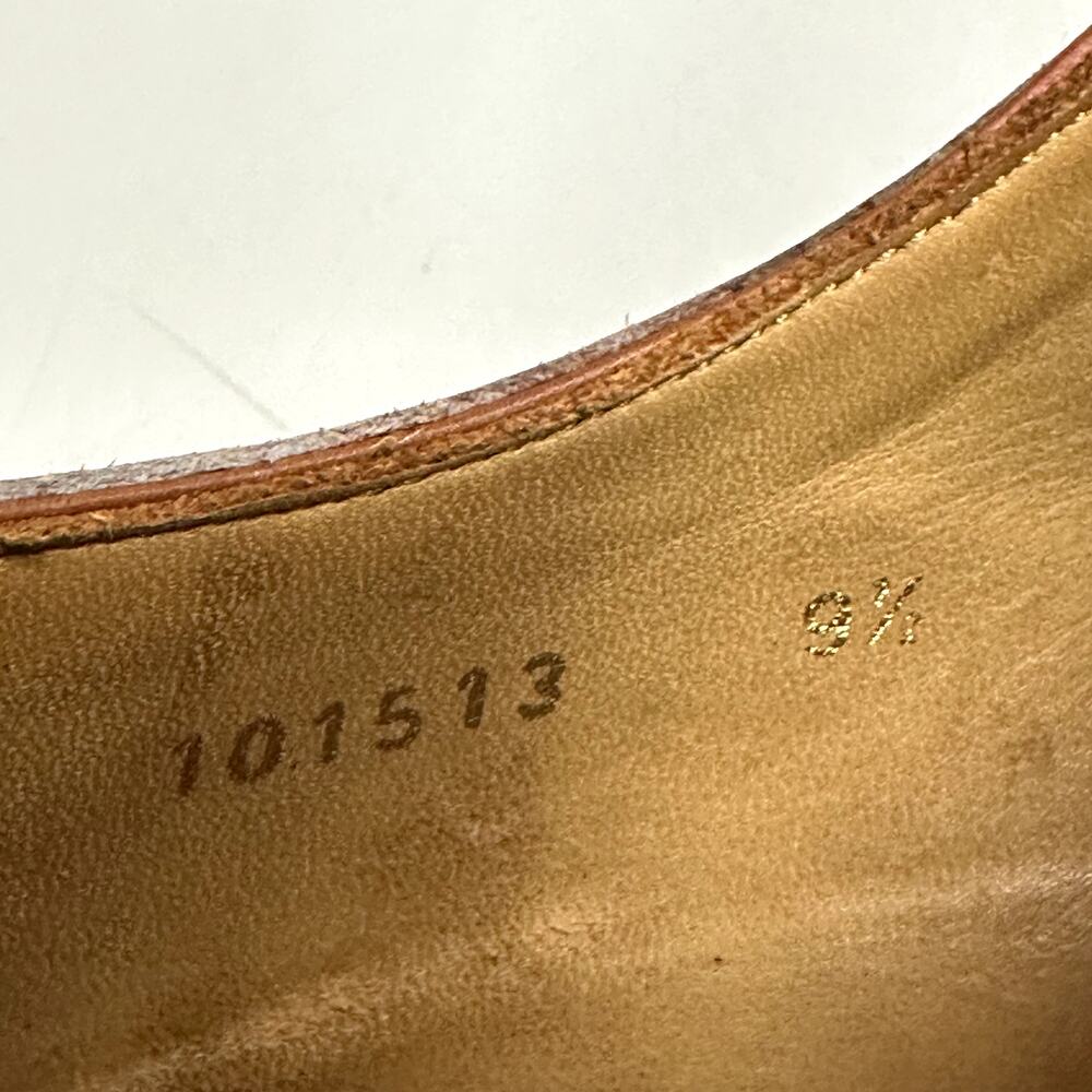 EXCELLENT Meermin Oxford Tan Antique Calf Goodyear welt 101513 UK 9.5 US 10.5 D - Picture 11 of 15